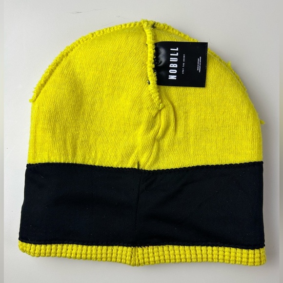 NOBULL‎ Waffle Beanie Yellow Unisex - Picture 4 of 9